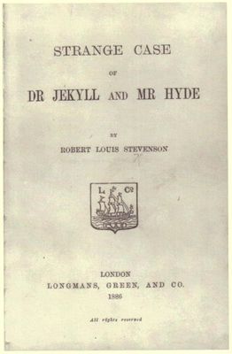 Jekyll and Hyde Title Page